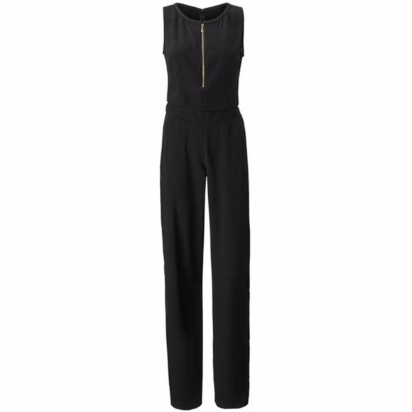 CAbi Grace Black Sleeveless Jumpsuit Style 3340 - Picture 7 of 8